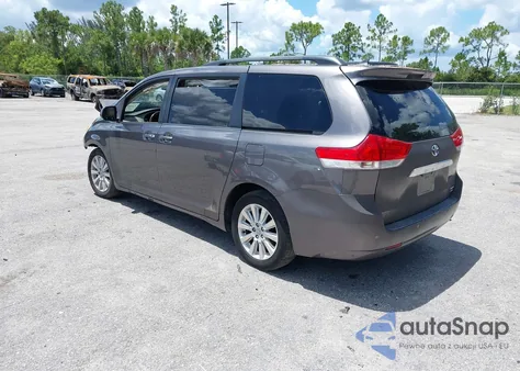 2011 Toyota Sienna Limited из США, поврежденный, VIN 5TDDK3DC2BS016086